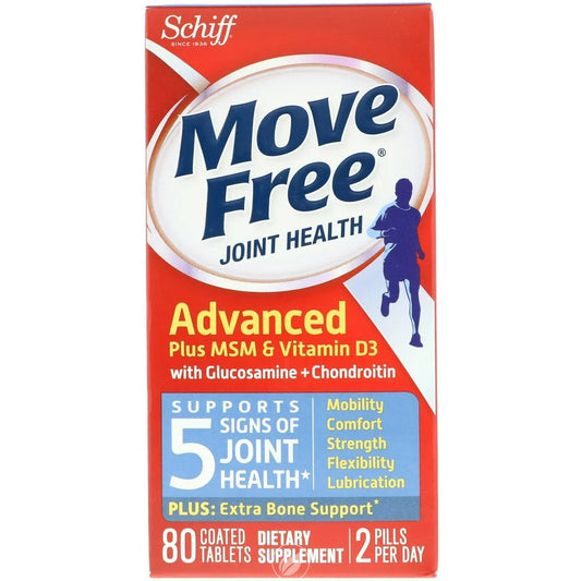 (3 Pack) Schiff, Move Free, Joint Health, 80 Coated Tablets - Nutricity.com.au