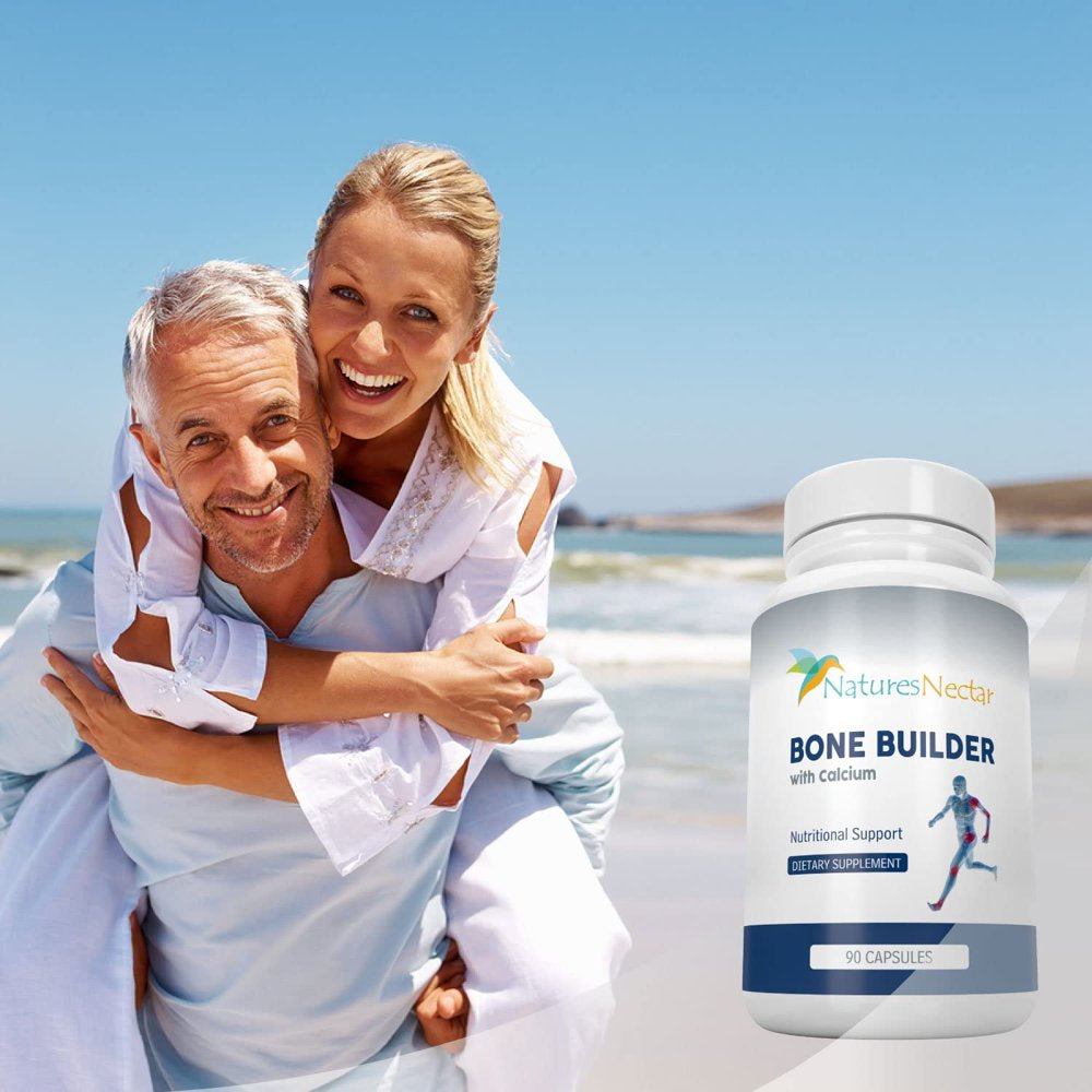 Bone Builder Joint Supplements for Women - Increased Bone Health plus New Growth - Fights Osteoporosis - Bone Strength Formula - Organic Bone Care for Max Raw Absorption Boost - Feel New Life & Alive