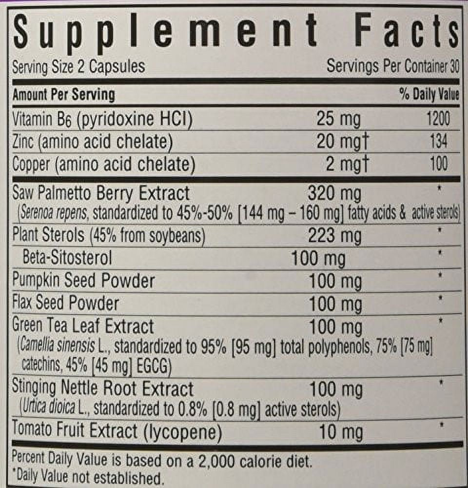 Bluebonnet MPX 1000 Prostate Support, 60 Ct