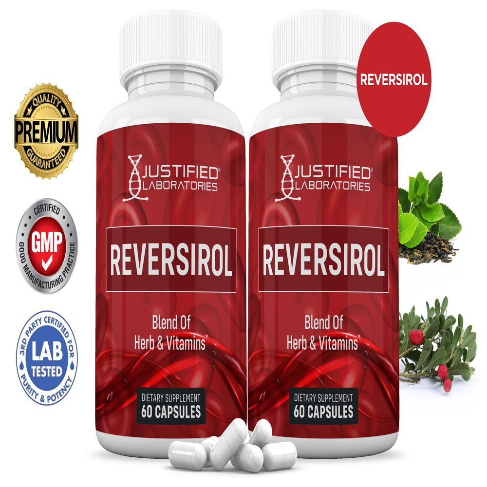 (2 Pack) Reversirol Premium Formula 688MG 120 Capsules - Nutricity.com.au