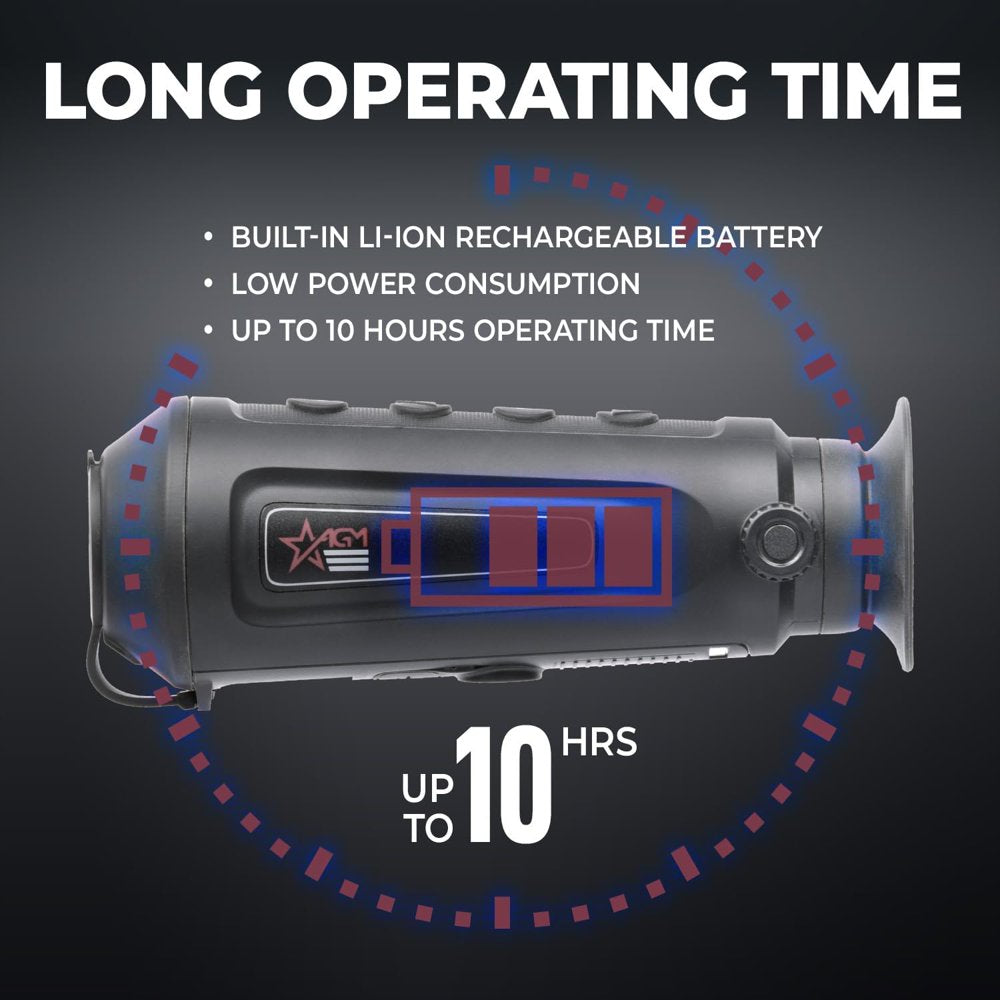 AGM Asp-Micro TM160 Short Range Thermal Imaging Monocular 160X120 (50 Hz)