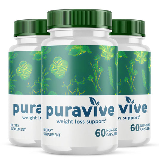 (3 Pack) Puravive - Keto Weight Loss Formula - Energy & Focus Boosting Dietary Supplements for Weight Management & Metabolism - Advanced Fat Burn Raspberry Ketones Pills - 180 Capsules - Nutricity.com.au