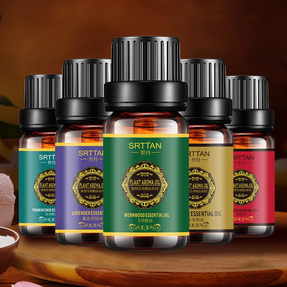 AURORA TRADE 10Ml Slimming Essential Oil Quick to Absorb Fat Burning Natural Extract Belly Drainage Ginger Relax Massager Liquid for Women