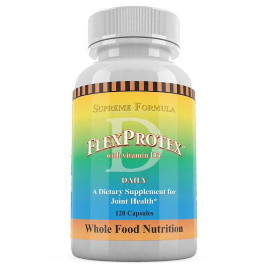 Daily Health Flexprotex D Supreme Formula with Vitamin D3 - 120 Capsules