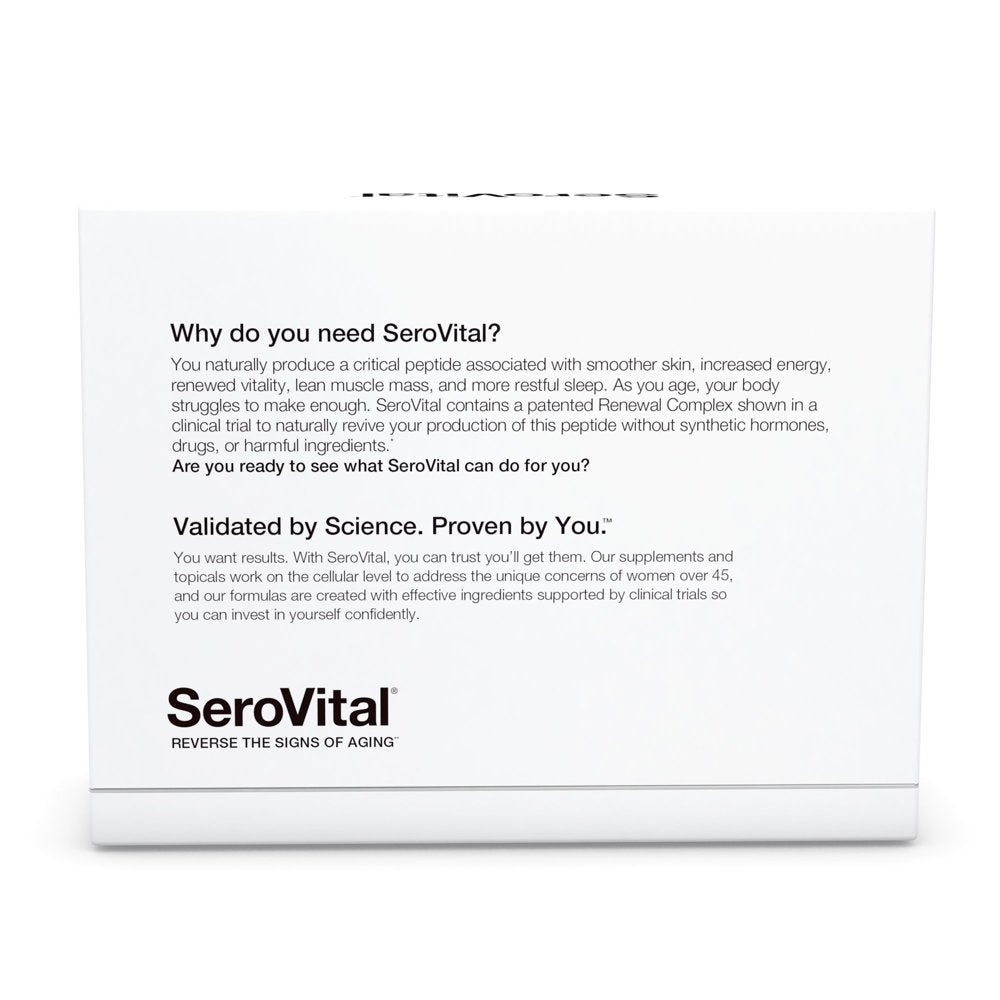 Basic Research Serovital-Hgh Anti-Aging Supplement Capsules, 120 Ct