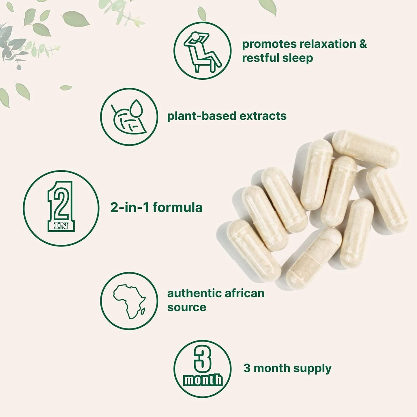 5HTP Pills (Liquid 5HTP Capsules), Griffonia Seed Extract, 200mg Per Serving, 180 Softgels, 5HTP for Sleep and 5HTP for Anxiety, Non-GMO