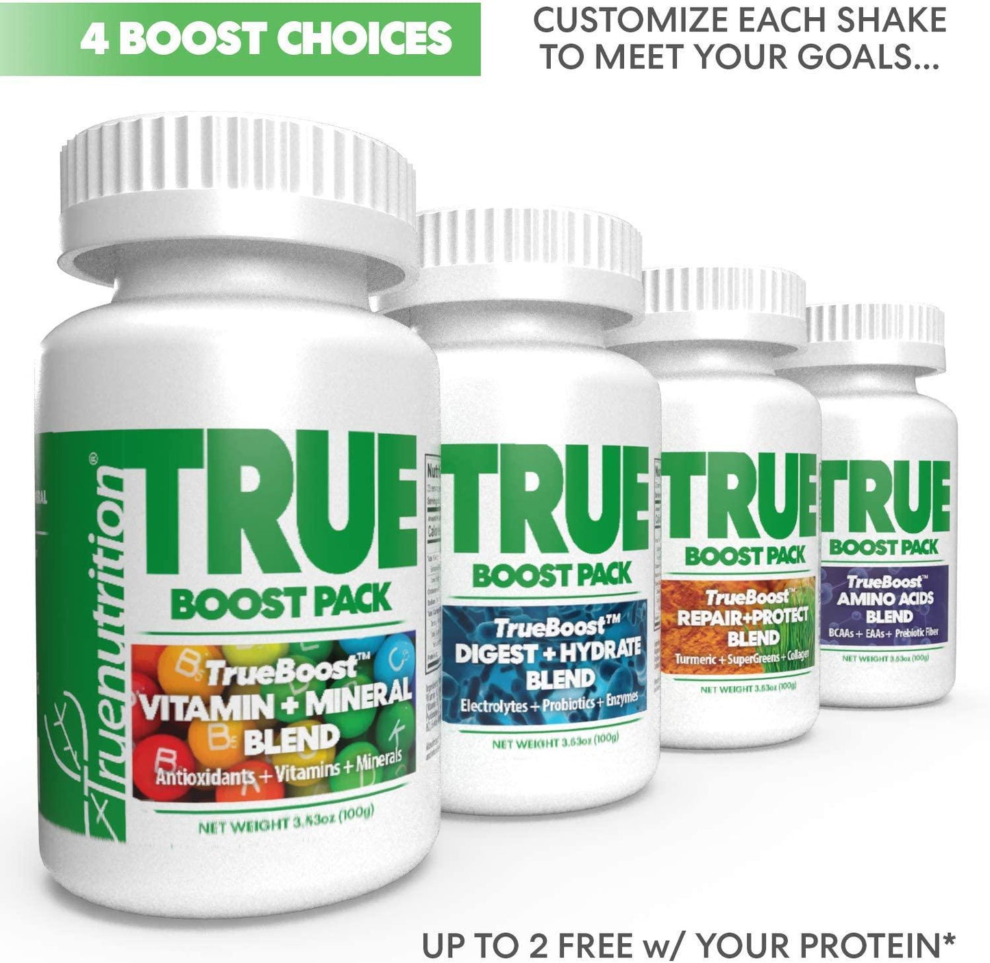 5LBS Unflavored Egg White Protein Powder - Low Carb, Paleo, Keto, Carnivore, Lactose-Free, Gluten-Free - Customize Your Protein with Two Free TrueBoost or TrueFlavor Protein Shake Enhancements