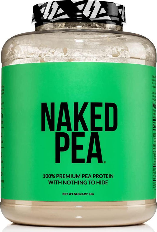 5LB 100% Pea Protein Powder from North American Farms - Vegan Pea Protein Isolate - Plant Protein Powder, Easy to Digest - Speeds Muscle Recovery
