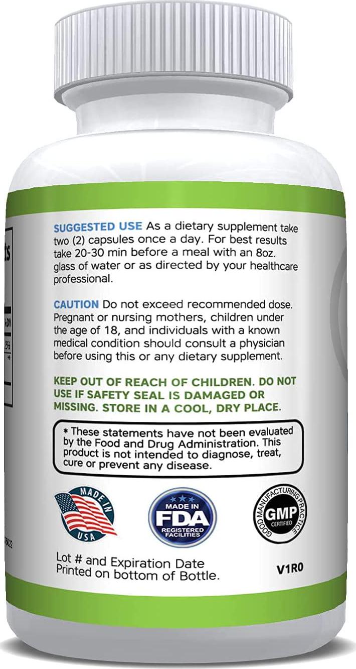 5 HTP 200mg with Calcium for Mood, Stress, Sleep, Boosts Serotonin, High Purity 5HTP Extra Strength Supplement, Gluten Free | TX Vitamins (120 Count)