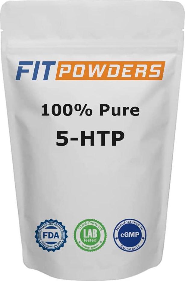 5-HTP (Griffonia Seed Extract) Powder by FitPowders (10 Grams)