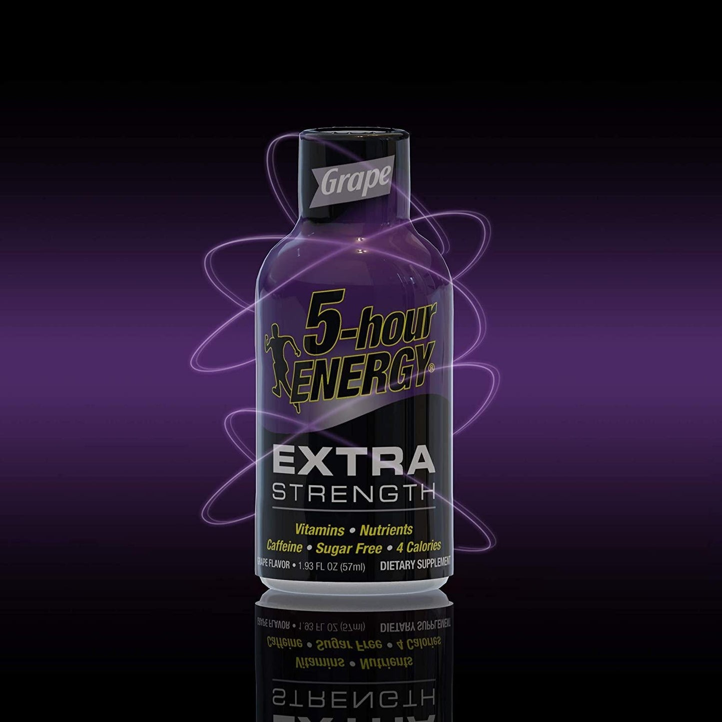 5-hour ENERGY Shot, Extra Strength, Grape, 1.93 Ounce, 12 Count