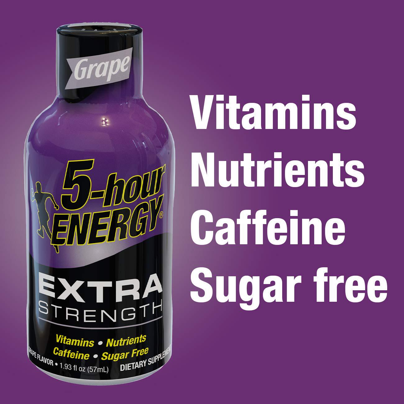 5-hour ENERGY shot, Extra Strength, Tropical Burst, 1.93 Ounce, 12 Count