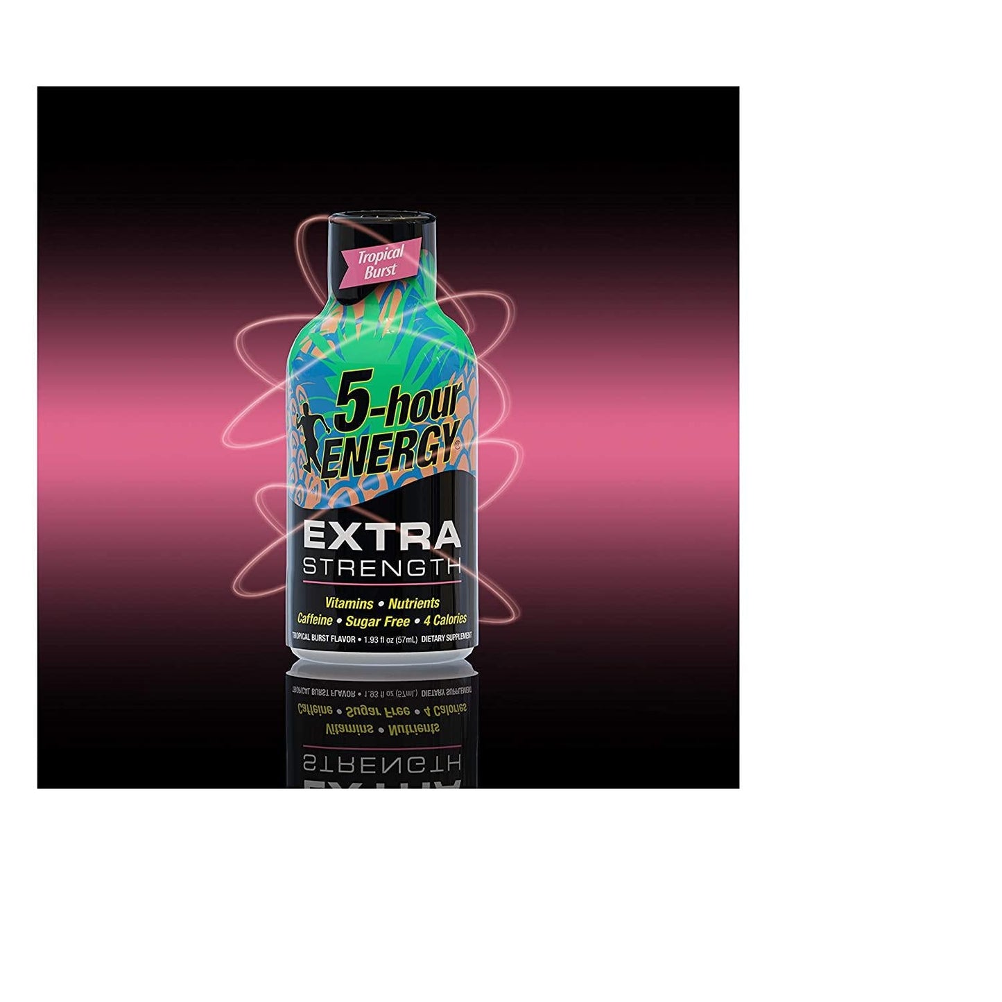 5-hour ENERGY shot, Extra Strength, Tropical Burst, 1.93 Ounce, 12 Count