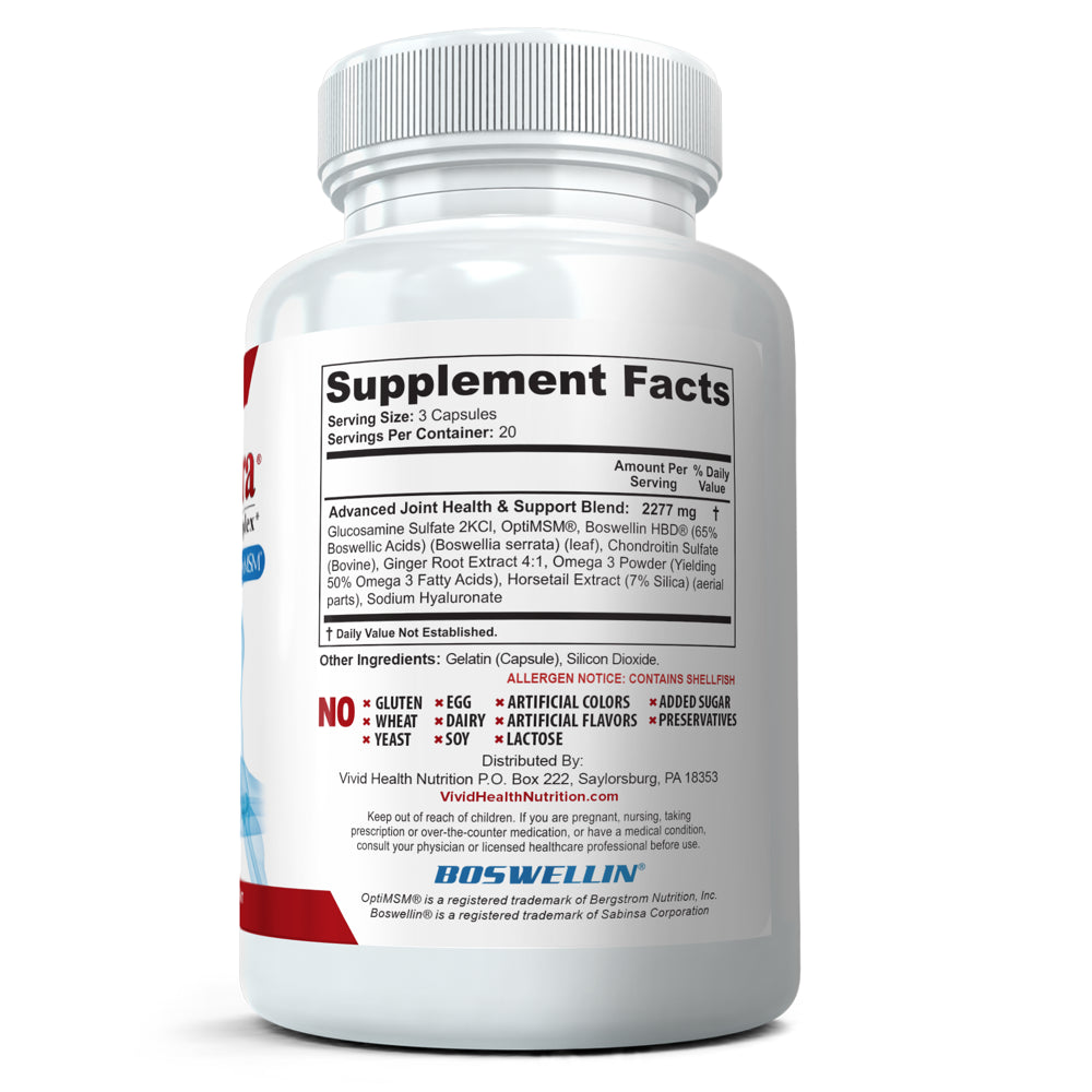 Flexacil Ultra (2-Pack) Better Joint Comfort, Flexibility with Glucosamine & Chondroitin, 60Ct Each