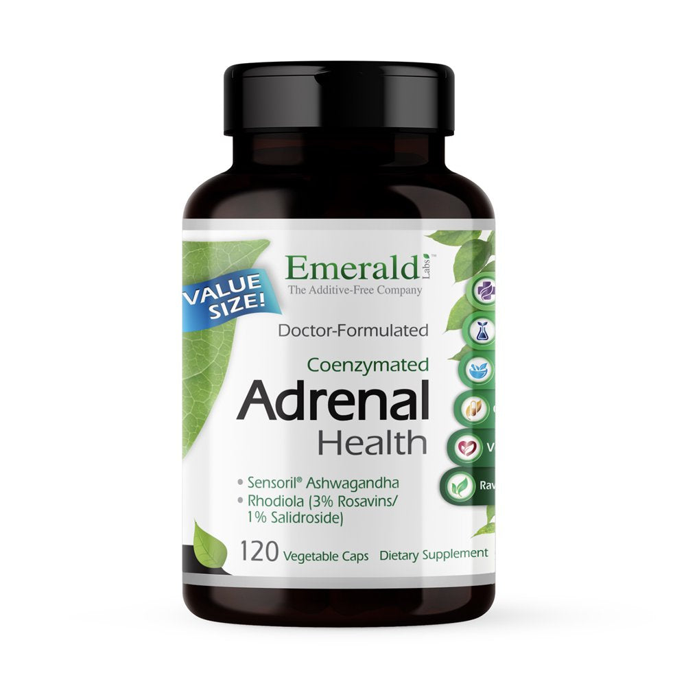 Emerald Labs - Coenzymated Adrenal Health - 120 Vegetarian Capsules