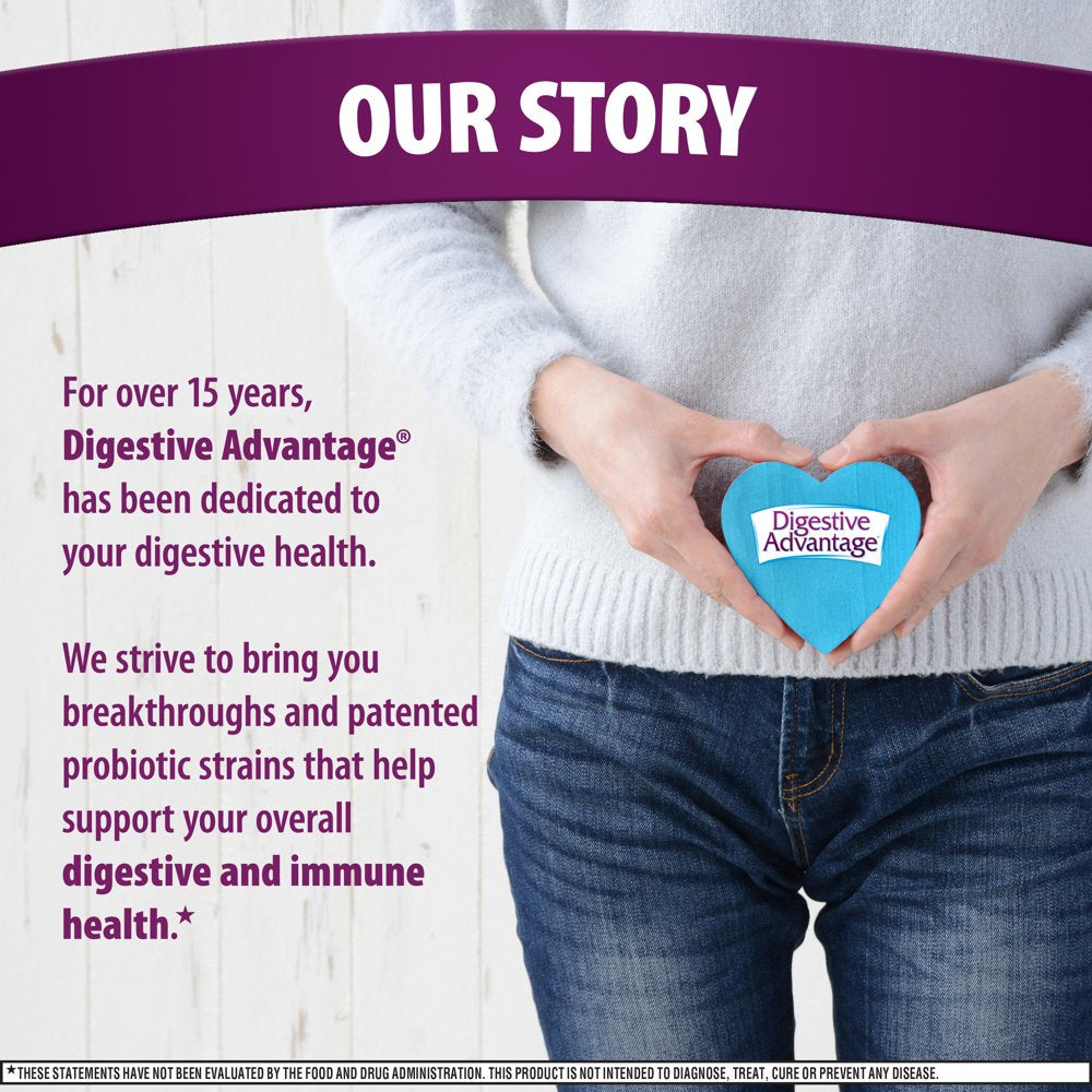 Digestive Advantage Daily Probiotic Gummies, Superfruit Blend - 90 Gummies