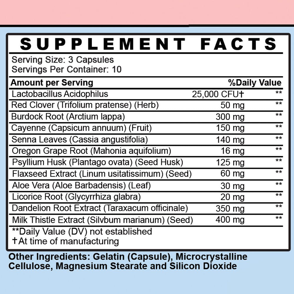 Apple Cider Vinegar Detox & 10 Day Happy Colon Cleanse - Rapid Weight Loss Detox and Cleanse Combo (2-Pack)