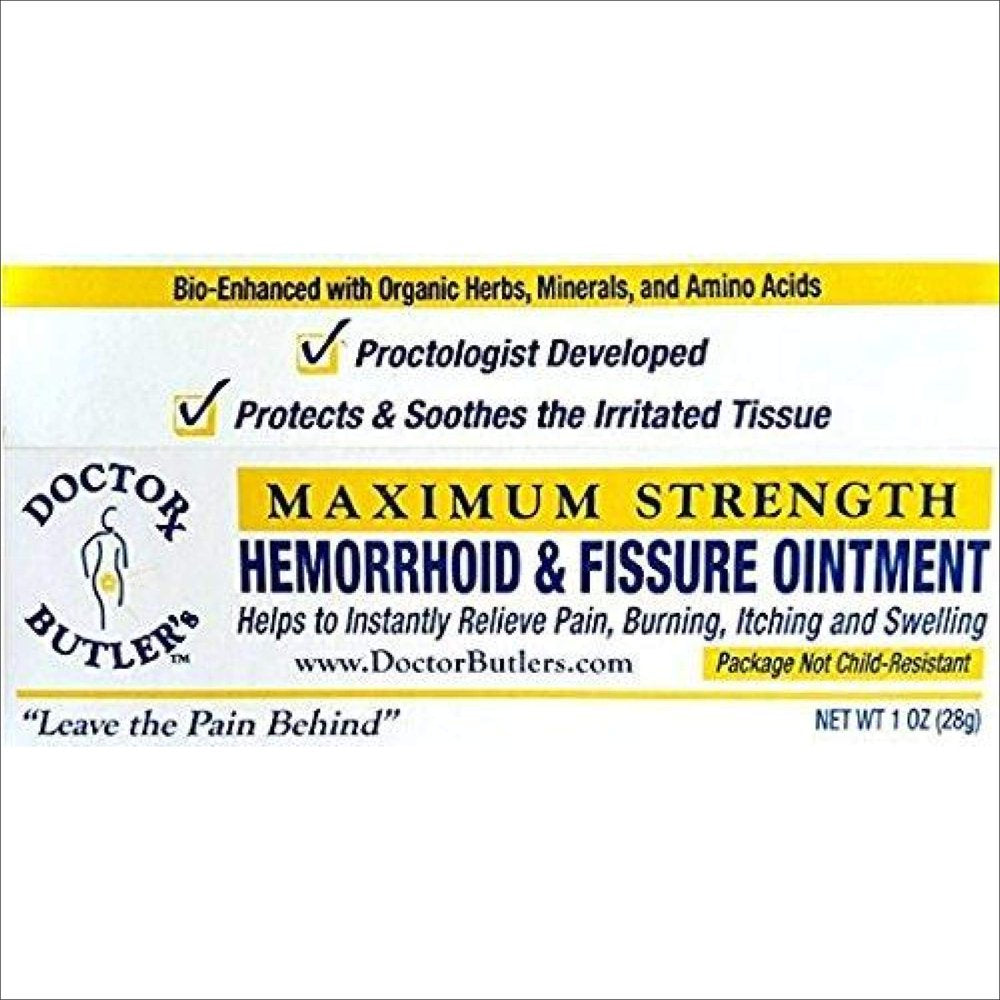 Doctor Butler'S Hemorrhoid & Fissure Ointment