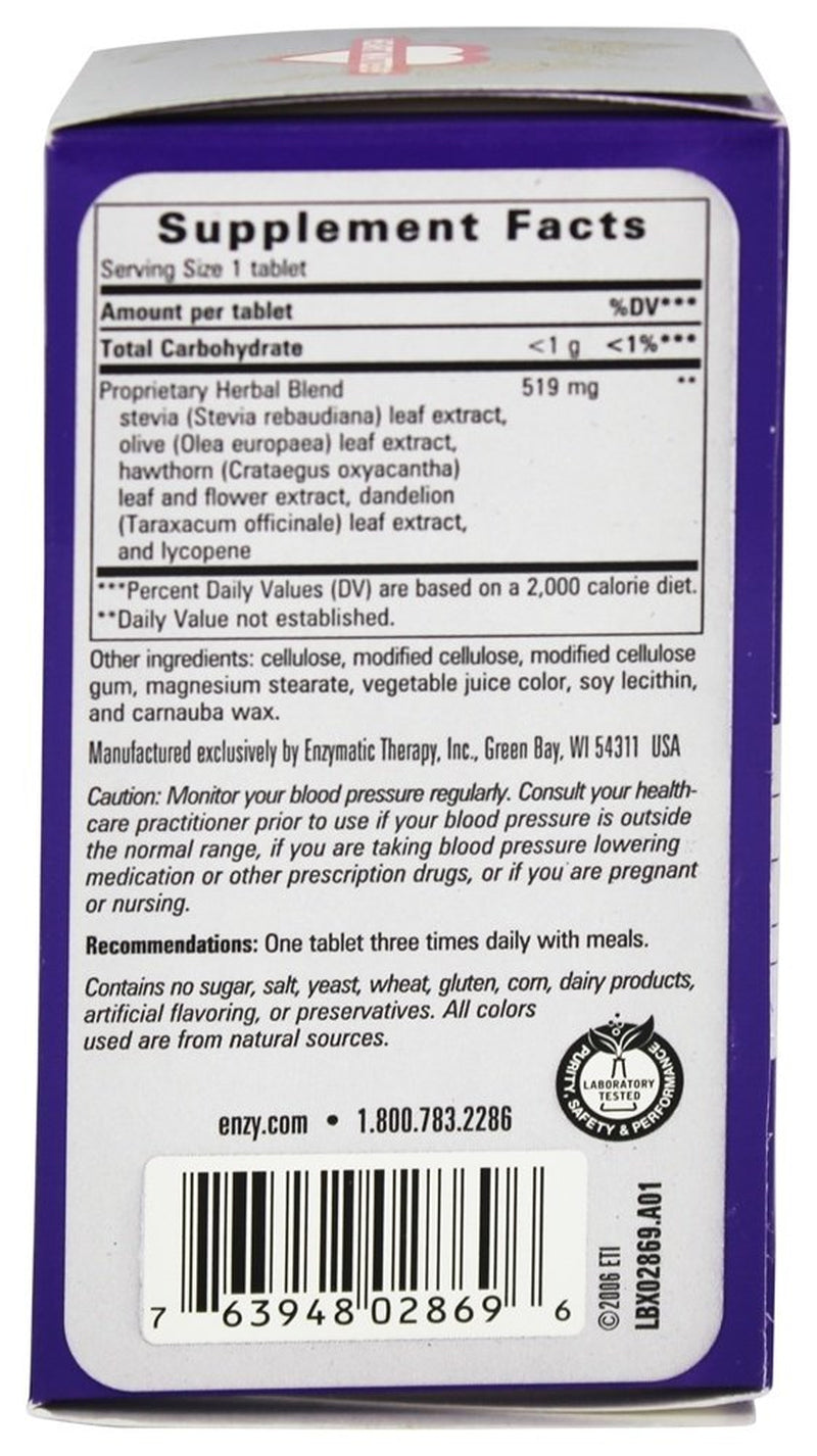 Enzymatic Therapy BP Manager 90 Tablets