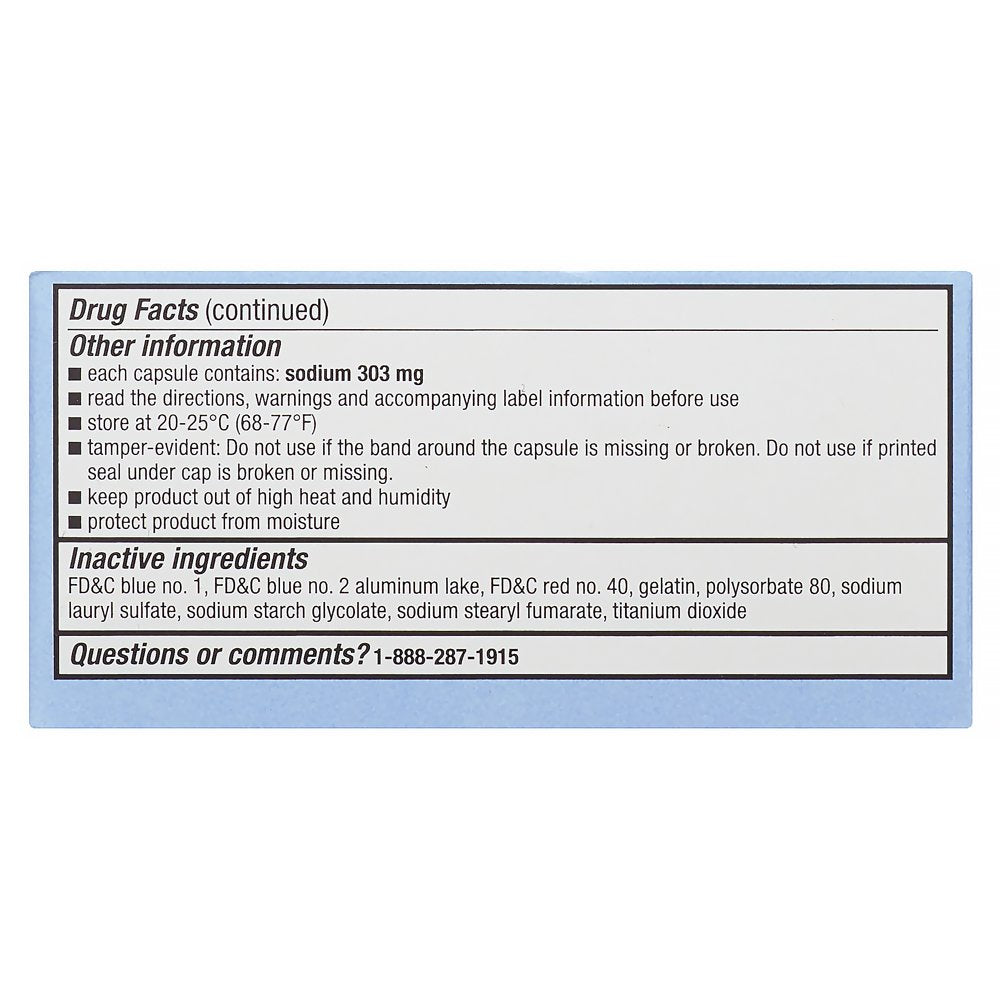 Equate Omeprazole and Sodium Bicarbonate Capsules, 20 Mg/1100 Mg, Acid Reducer, 42 Count