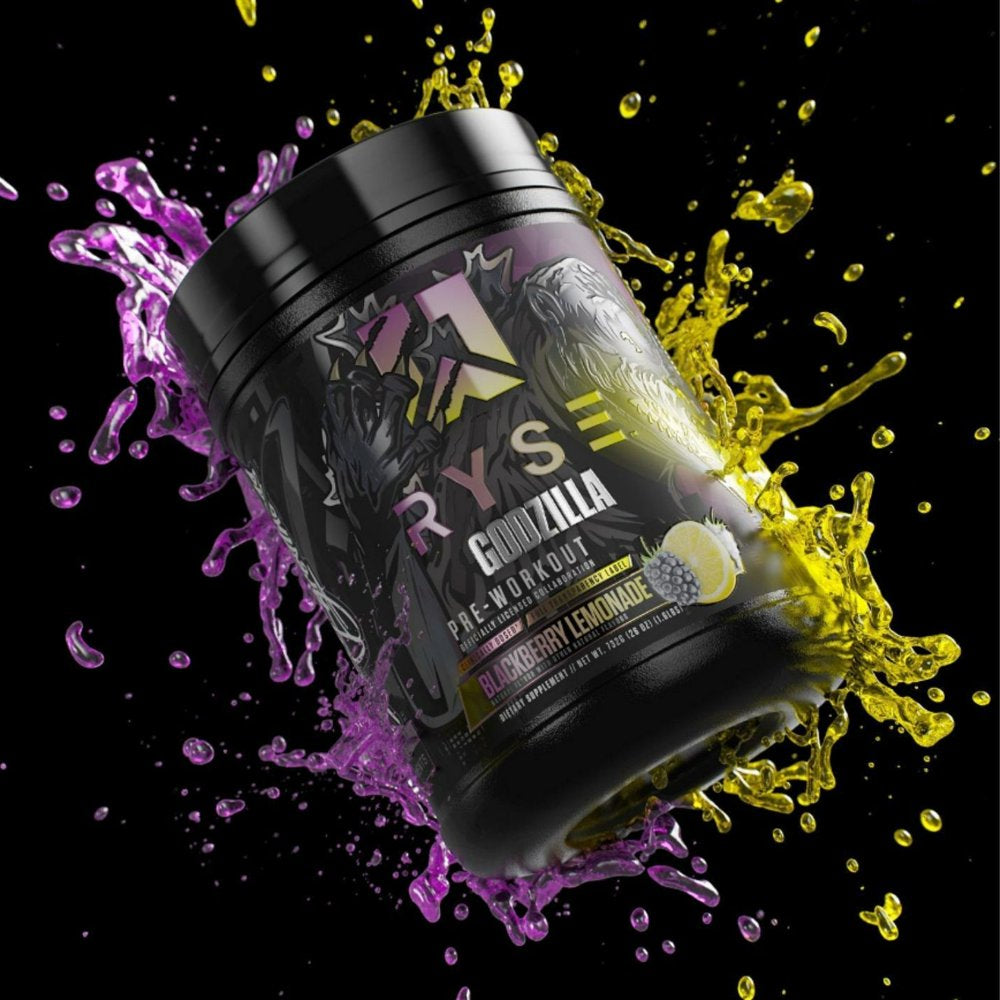 RYSE Godzilla, Pre-Workout, Blackberry Lemonade, 1.6 Lbs (732 G)