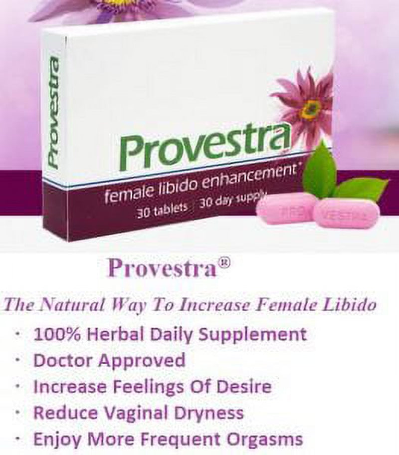 Provestra Female Libido Enhancement - 1 Month Supply (30 Capsules)