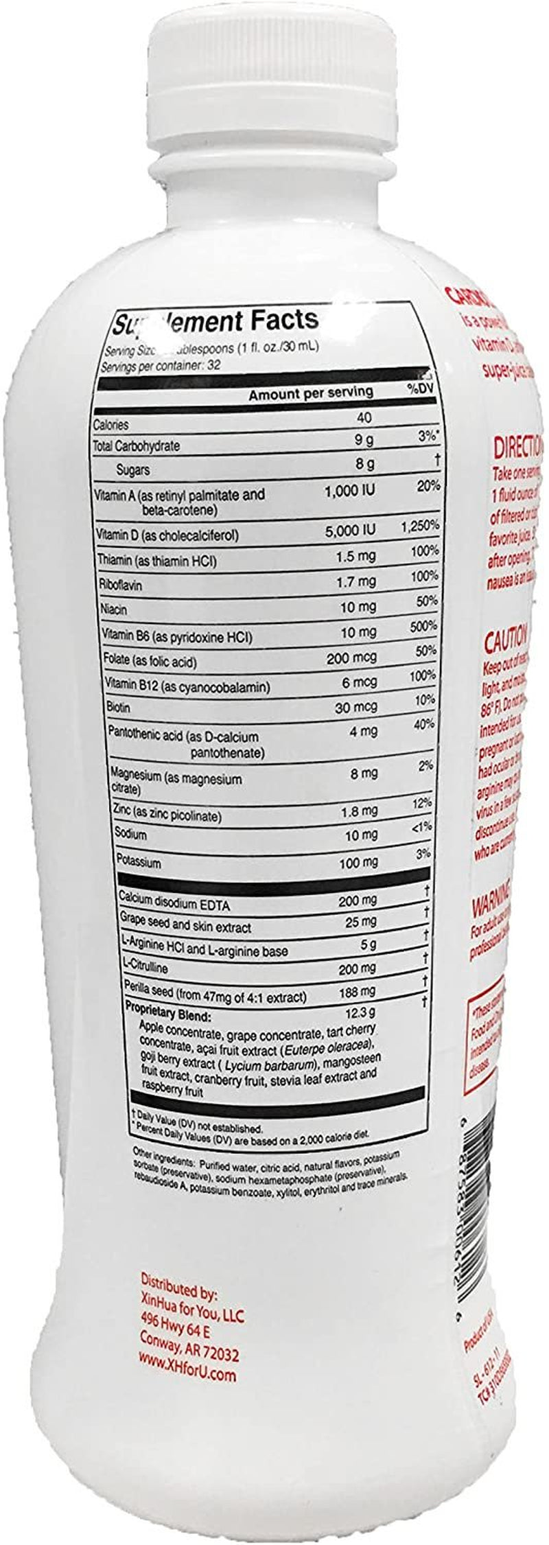 Cardio Cocktail Nitric Oxide Booster 32 Ounces