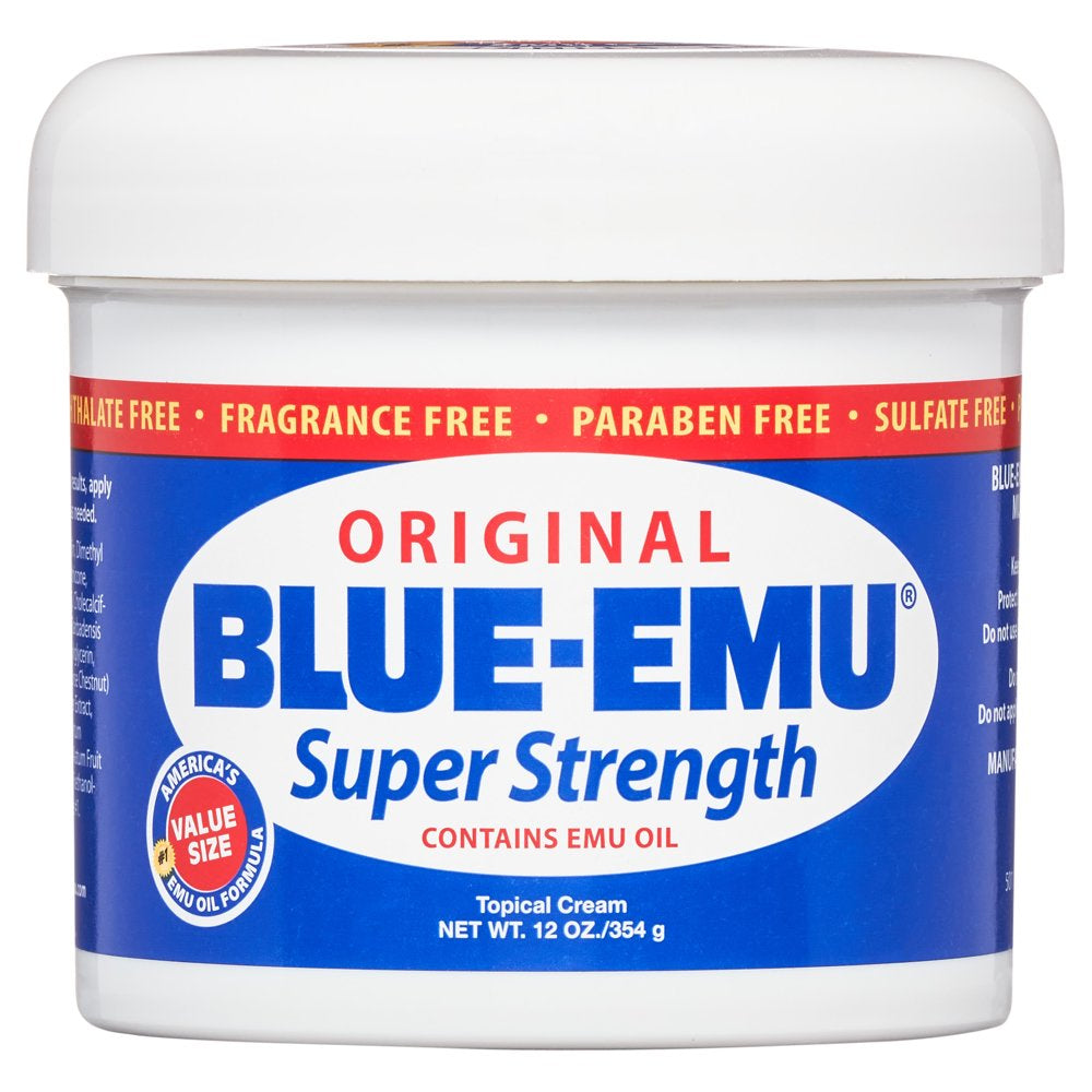 Blue-Emu Original Joint and Muscle Cream, OTC Soothes and Supports, 12 Oz Value Size