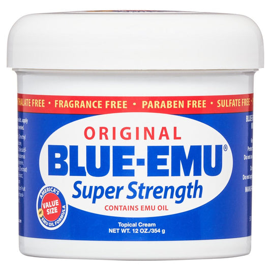 Blue-Emu Original Joint and Muscle Cream, OTC Soothes and Supports, 12 Oz Value Size