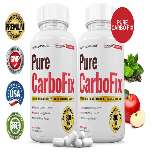 (2 Pack) Pure Carbo Fix Appetite Control Supplement 120 Capsules - Nutricity.com.au
