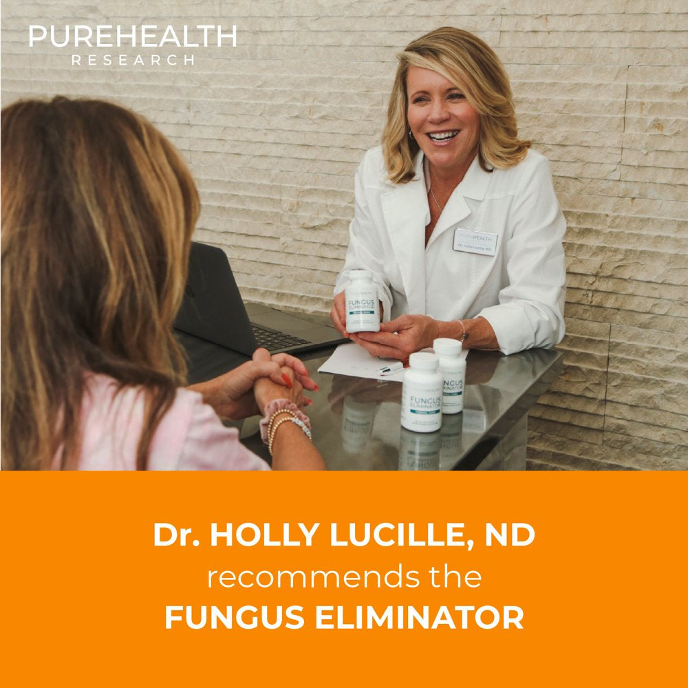 Candida Cleanse Fungus Eliminator, Powerful Oregano Supplement with Caprylic Acid and Oregano Oil Organic by Purehealth Research