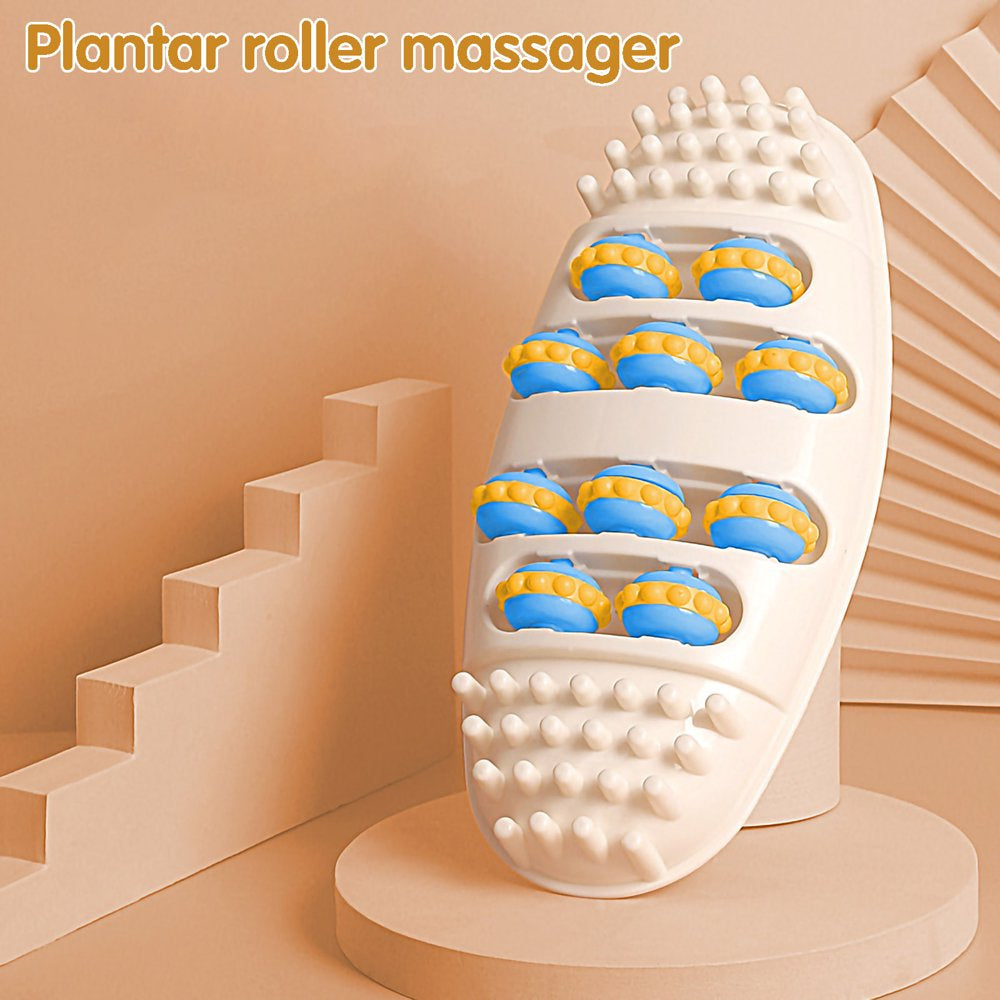 Chamoist Foot Massager for Neuropathy,Foot Massager Spinning Points Acupressure and Stimulation Foot Massage Device