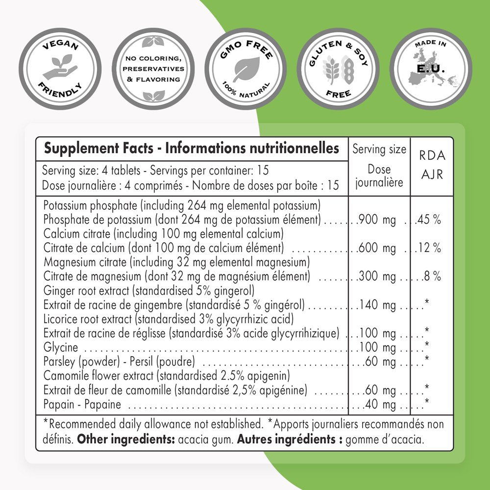 Supersmart - Alkaline Formula - Ph Balance Pills - Blood Health - Bone Density Support - Alkaline Slats Supplement | Non-Gmo & Gluten Free - 60 Vegetarian Capsules