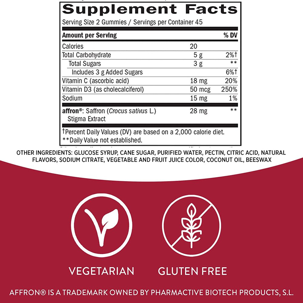 Nature'S Way Mood Lift Gummies Watermelon Flavour 90 Gummies