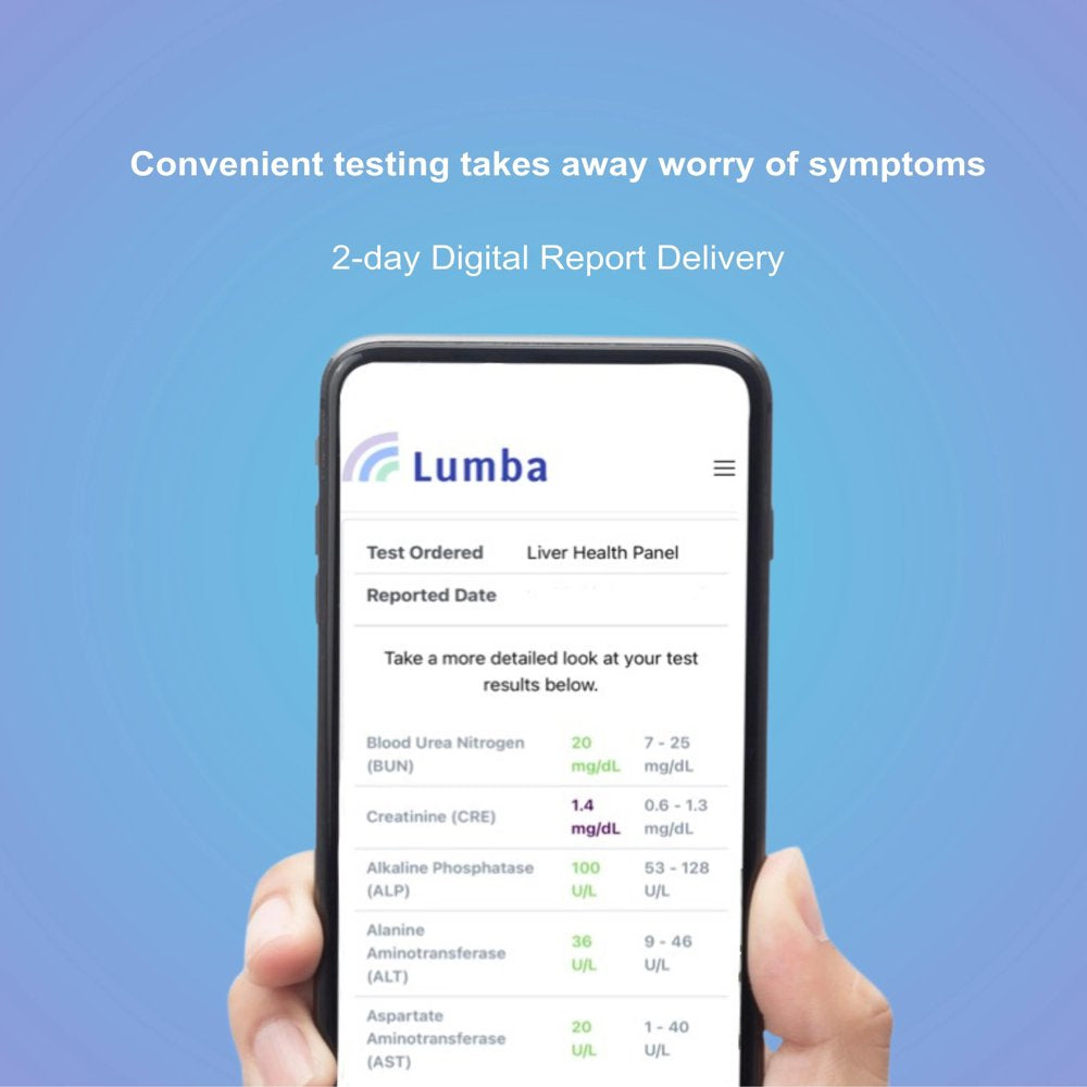 At-Home Liver Health Test Kit | CLIA Certified Labs | Accurate & Fast Online Results in 2 Days