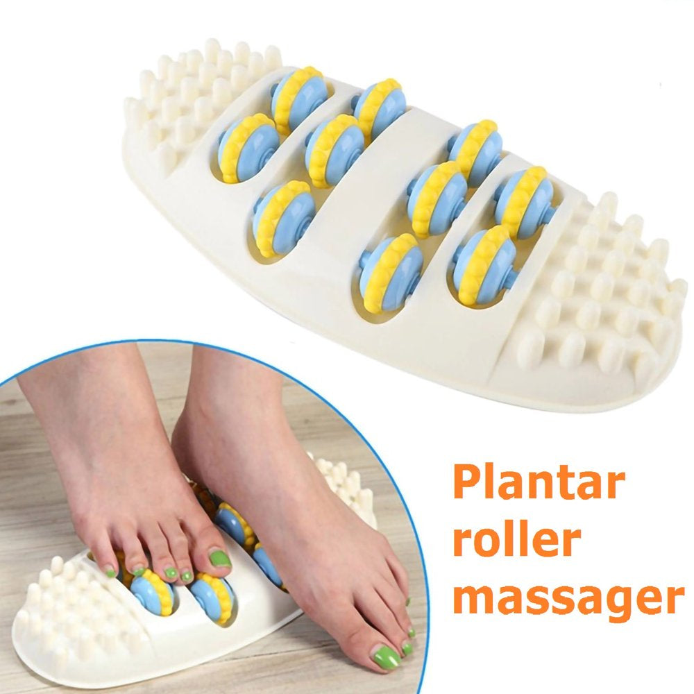 Chamoist Foot Massager for Neuropathy,Foot Massager Spinning Points Acupressure and Stimulation Foot Massage Device