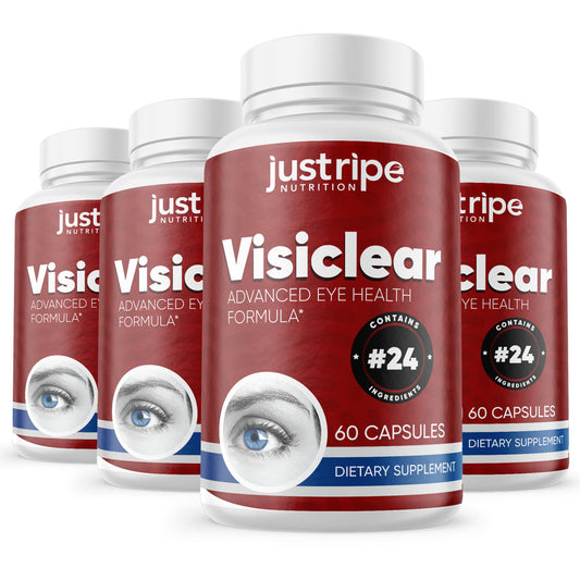 4 Pack Visiclear Advanced Eye Formula for Eyes Supplement Formula