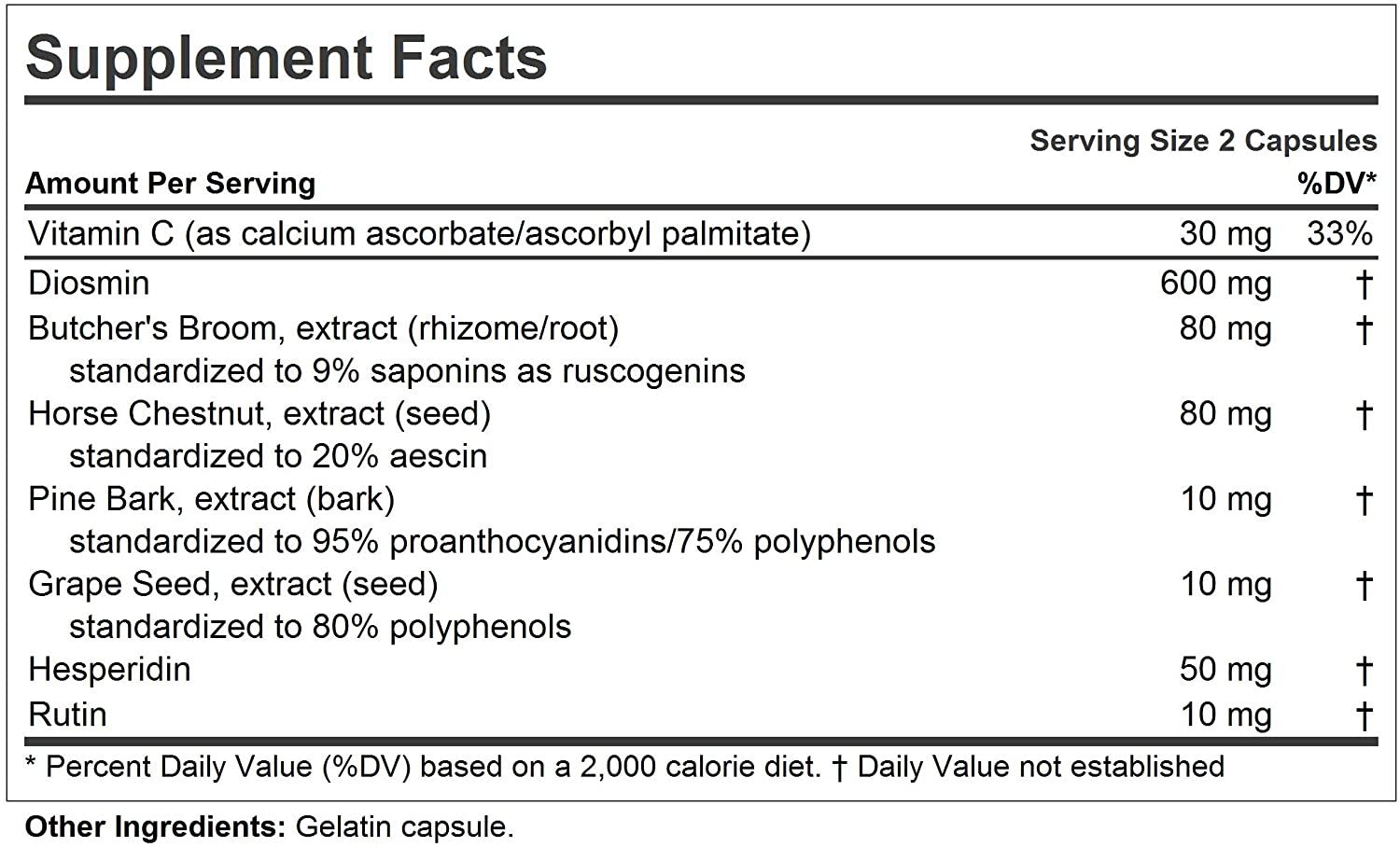 Andrew Lessman Circulation & Vein Support for Healthy Legs 60 Capsules - High Bioactivity Diosmin, Butcher'S Broom, Visibly Reduces Swelling & Discomfort in Feet, Ankles, Calves, Legs