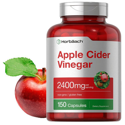 Apple Cider Vinegar | 2400Mg | 150 Capsules | by Horbaach