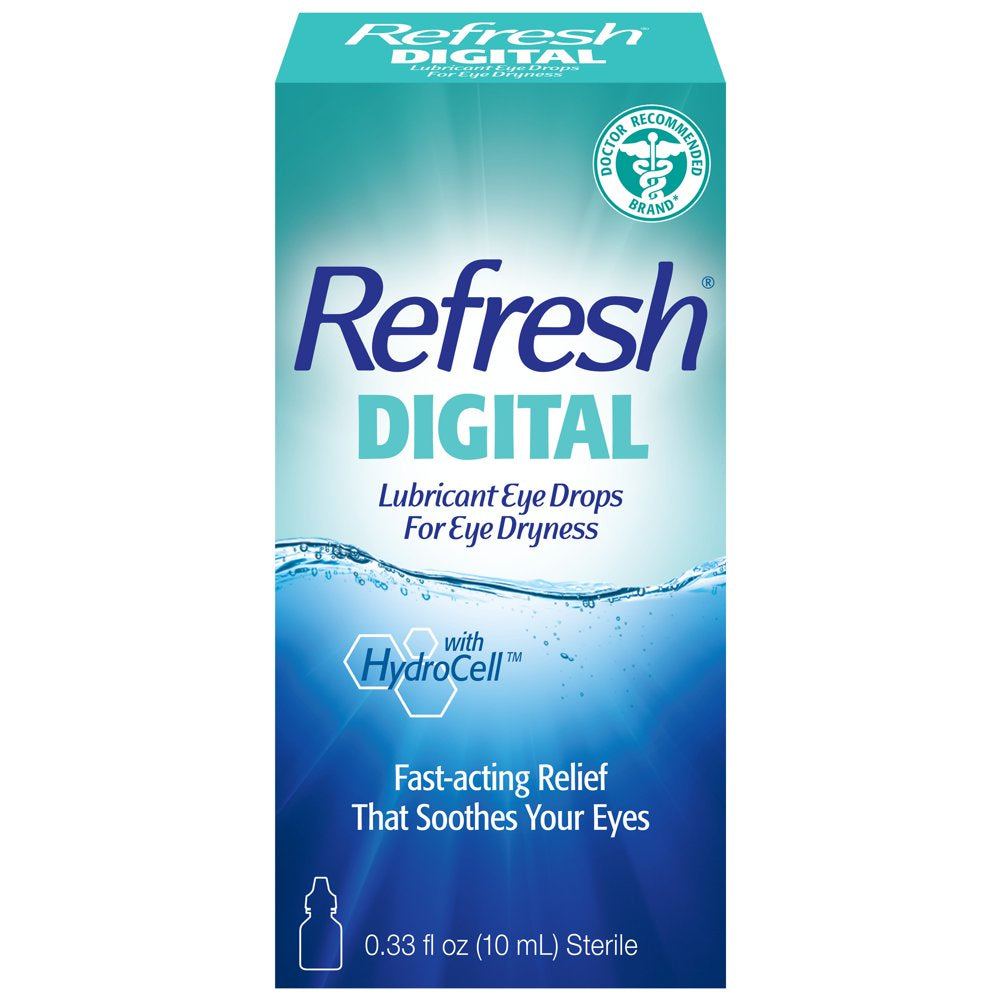 Refresh Digital Lubricant Eye Drops Preserved Tears, 10 Ml