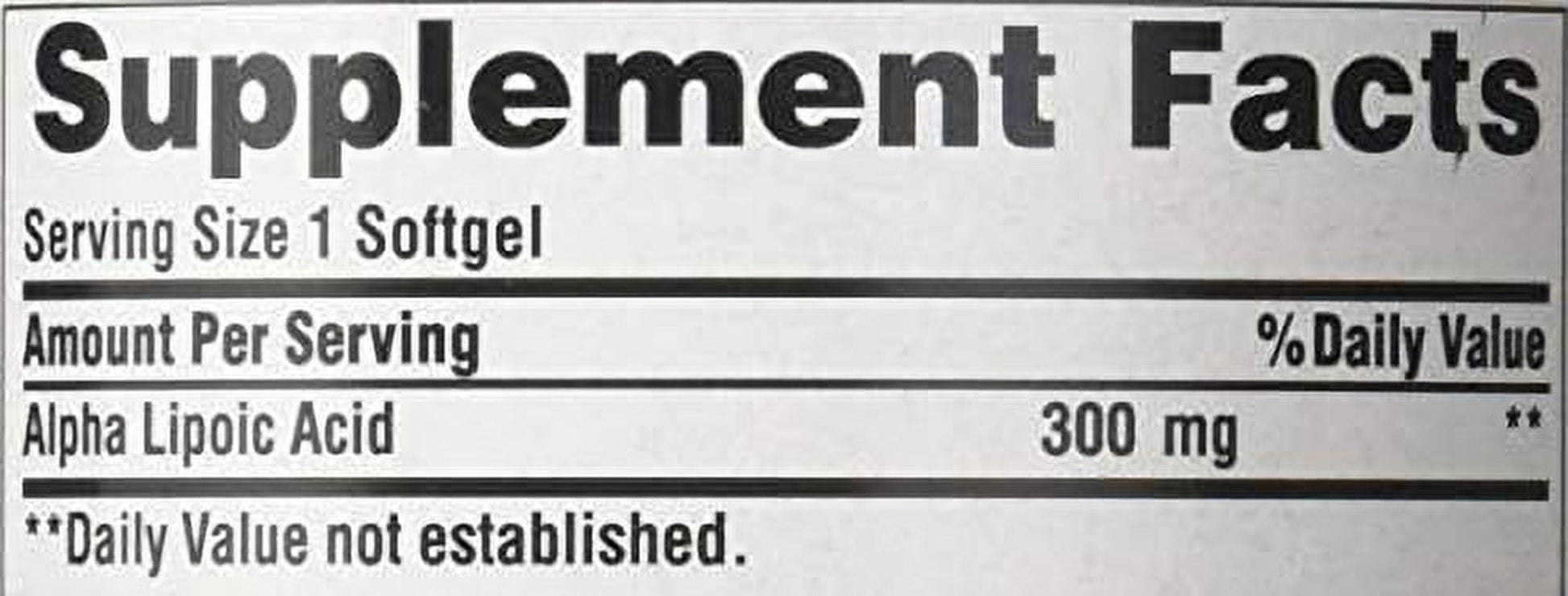 Alpha Lipoic Acid 300Mg, Supports Antioxidant Health, 120 Ct by Puritan'S Pride