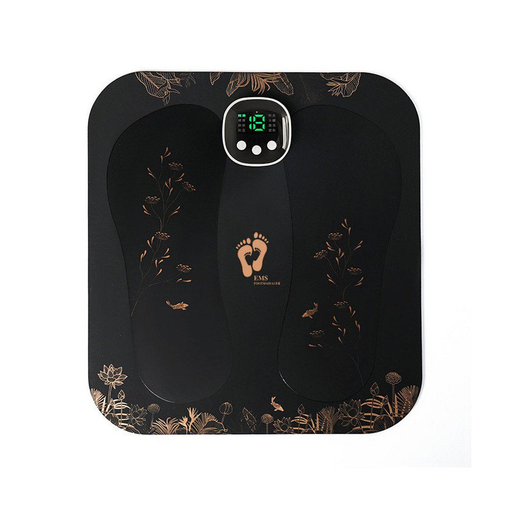 Chamoist New E M S Foot Massager Neuropathy Mat Electric Feet Therapys Machine Pulses Acupoints Bioelectric Plantar Fasciitis Massage Portable Therapeutic Muscle Stimulator