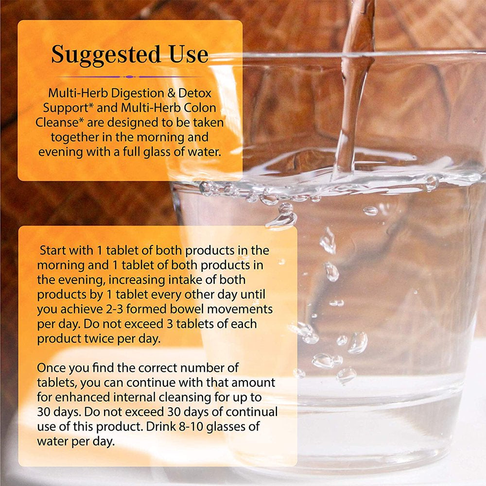 Natures Secret 7-Day Ultimate Cleanse 2-Part Total-Body Cleanse 240 Tablets with a Pill Case