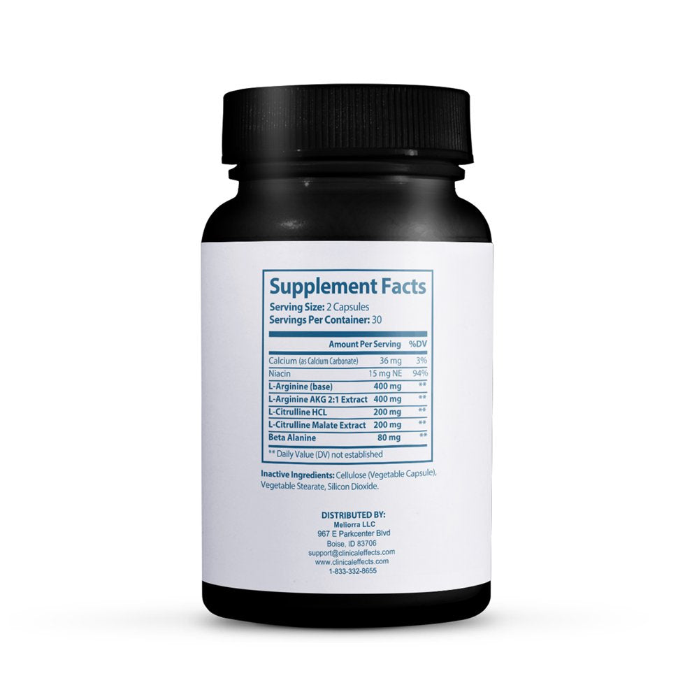 Clinical Effects Nitric Oxide Booster