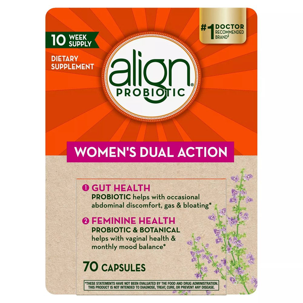 Align Women'S Dual Action Probiotic (70 Count)