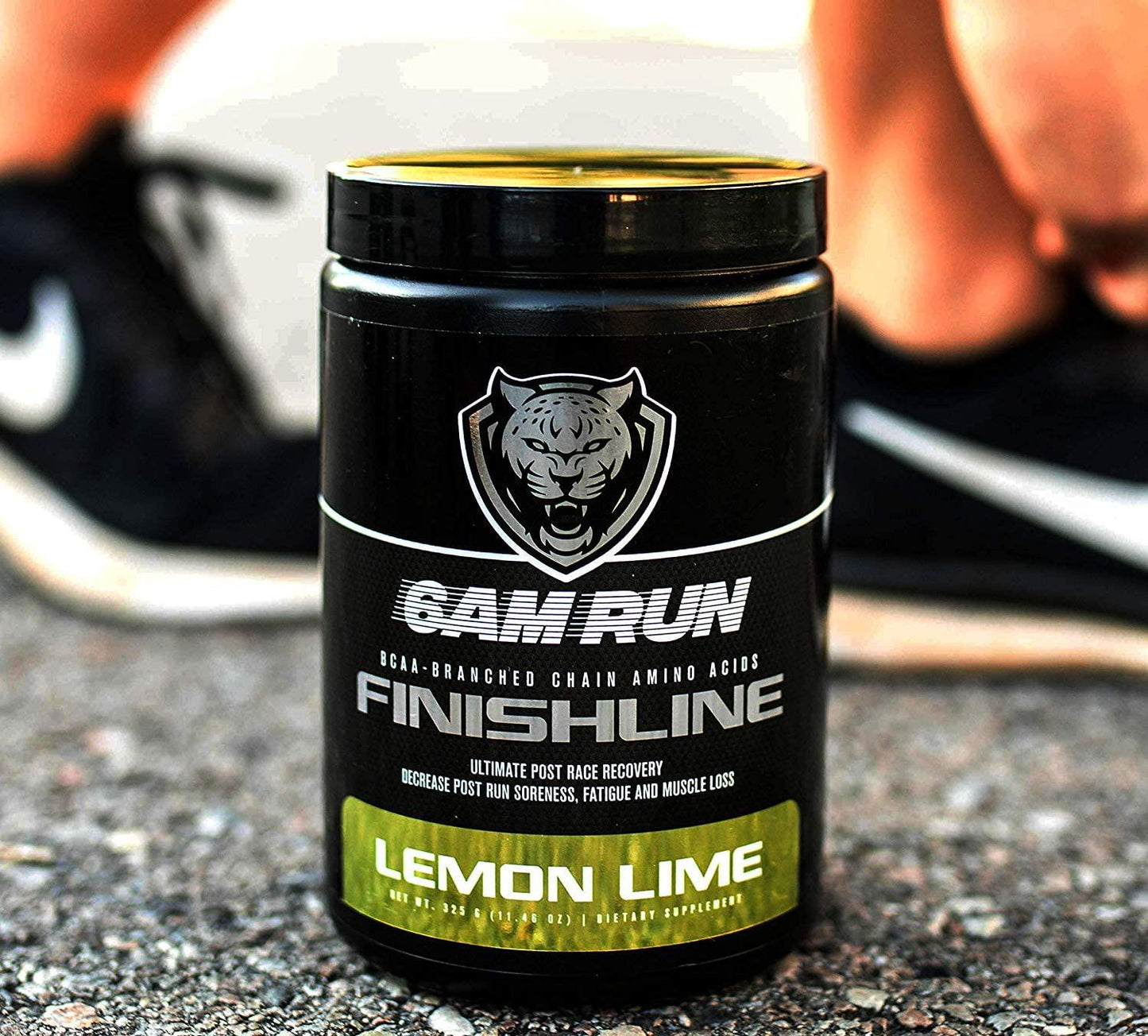 6AM RUN Finishline - Amino Energy Powder - Post Run Recovery Drink - Branch Chain Amino Acids Powder - Heal and Recovery Powder - Keto Post Workout Powder - Lemon Lime BCAA Powder - 50 Scoops