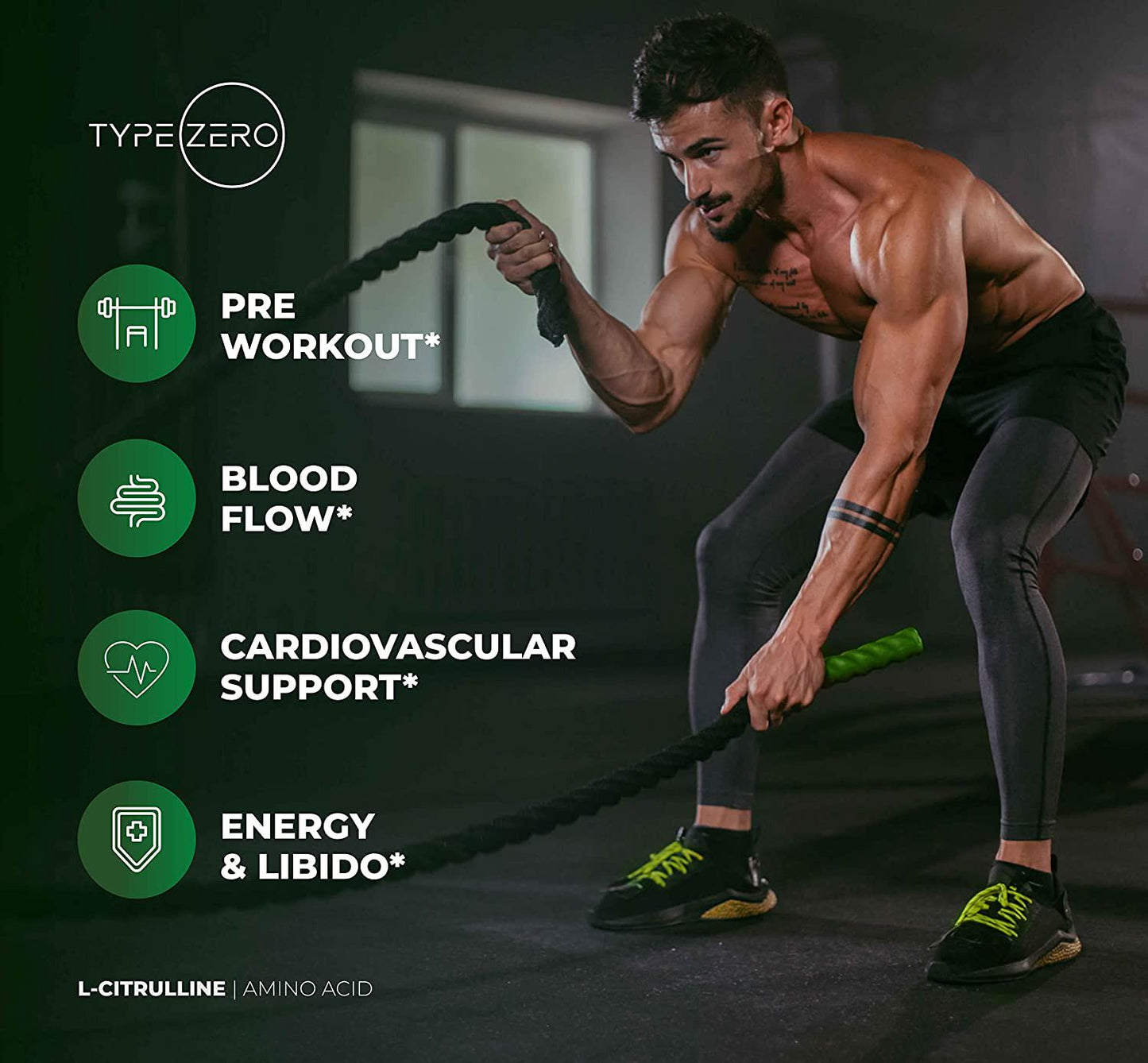 6X L-Citrulline Malate Powder 2:1 (6000mg | Unflavored) Ultra Clean L Citrulline Powder Nitric Oxide Booster Pre Workout - Nitrous Oxide Vasodilator Supplements for Men Blood Flow Strength and Endurance