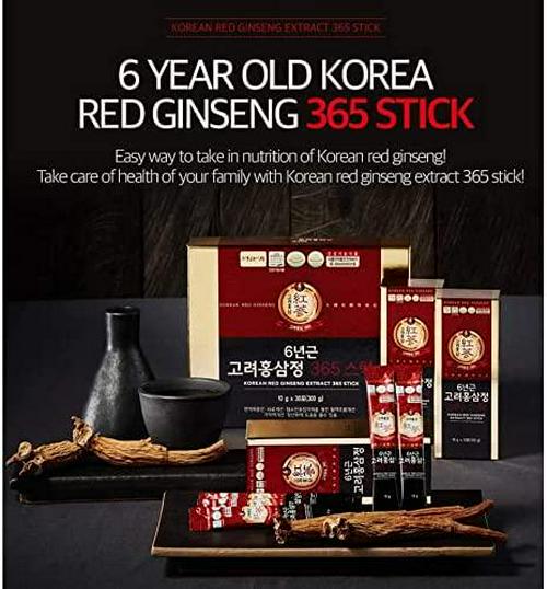 6 Years Red Ginseng 365 Stick