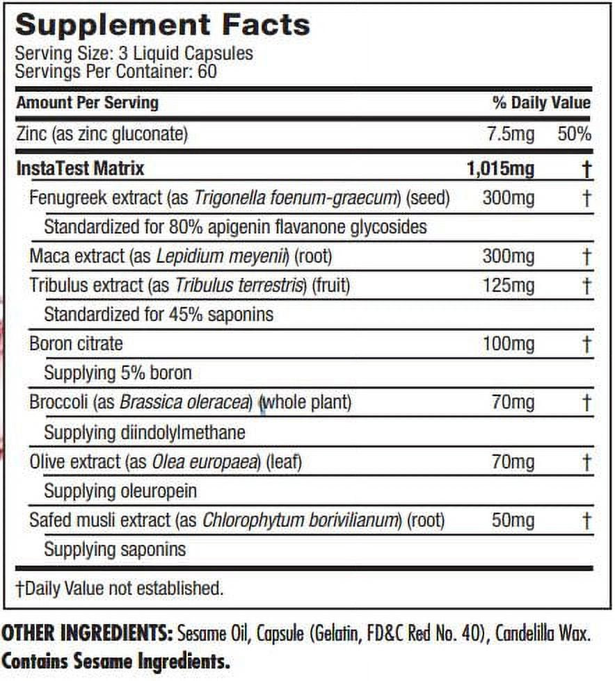 Muscletech VITALIGENIX T10 10-Hour Test Booster Male Vitality Formula NEW SEALED