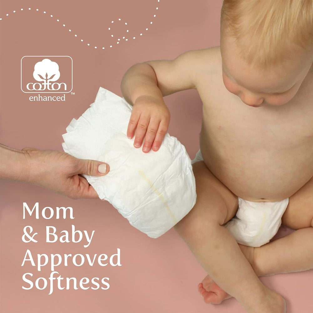Earth & Eden Sensitive , Eco-Conscious & Hypoallergenic Diapers , Size 6 , 136 Count Size 6 (136 Count)